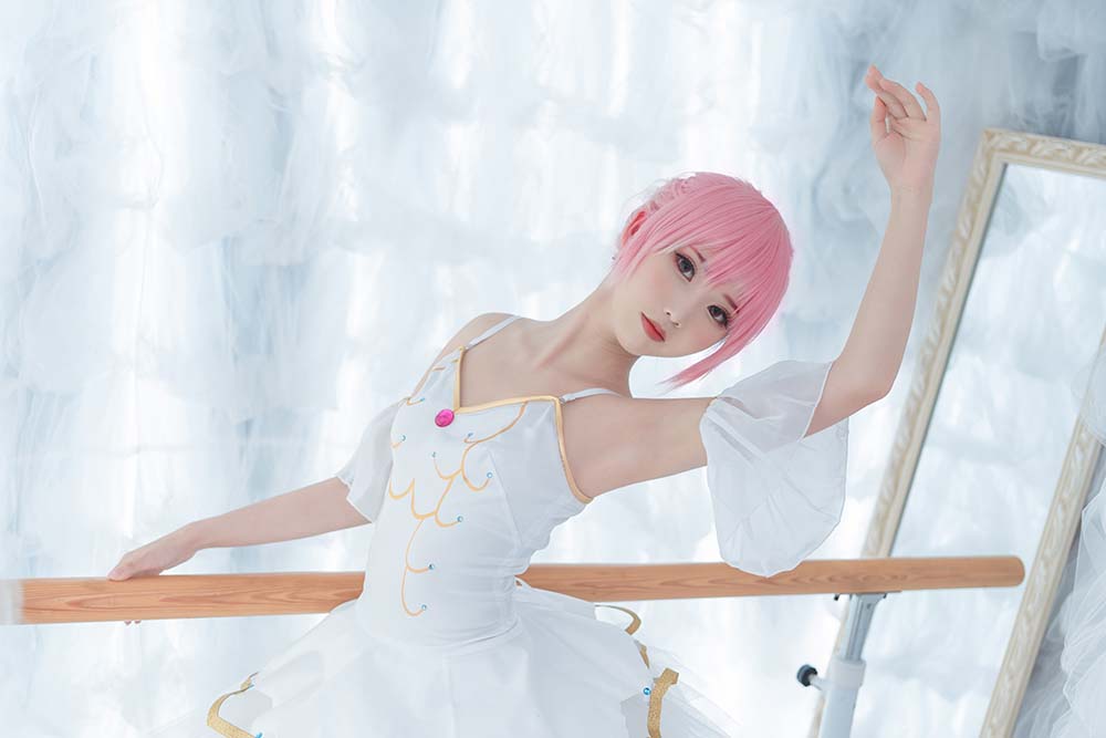面饼仙儿 – 小圆芭蕾 Cosplay-第2张