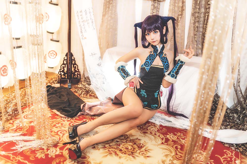 Momoko葵葵 – 杨贵妃 Cosplay-第2张