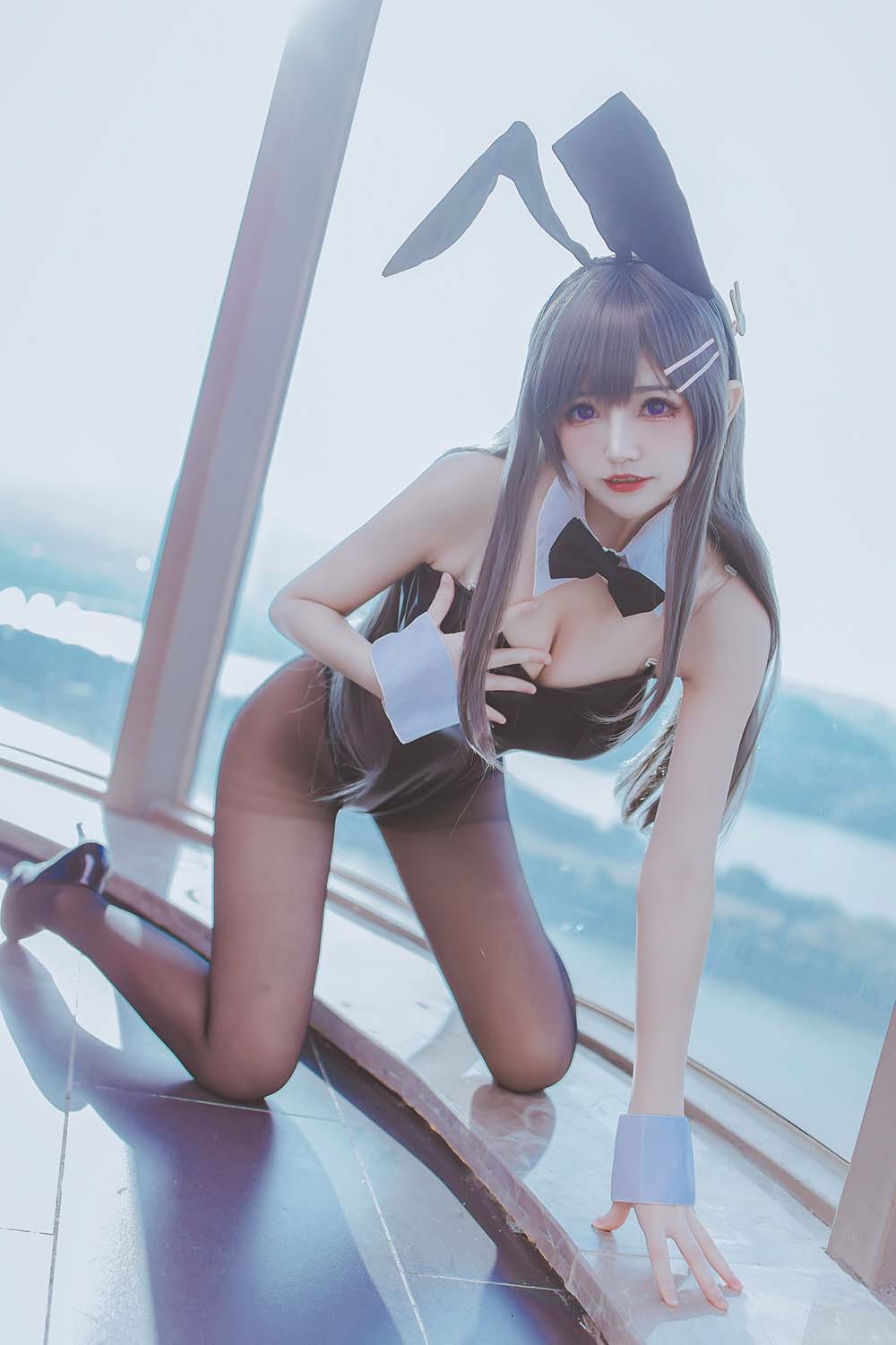 Coser衣衣 – 麻衣兔女郎 Cosplay-第2张