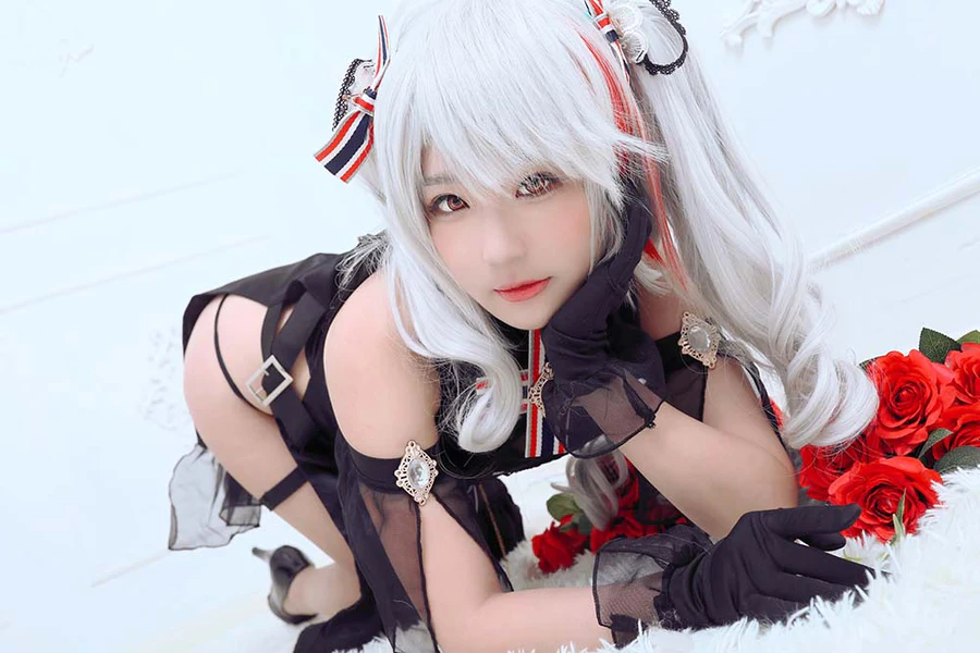 Mime弥美 – 碧蓝航线 欧根亲王 Cosplay-第2张
