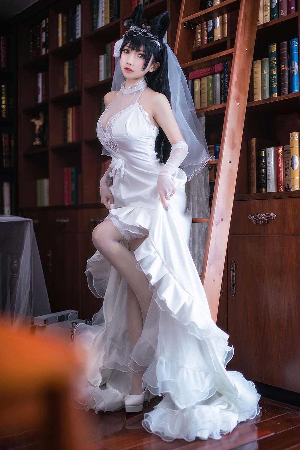 鬼畜瑶在不在w – 爱宕花嫁 Cosplay-第1张