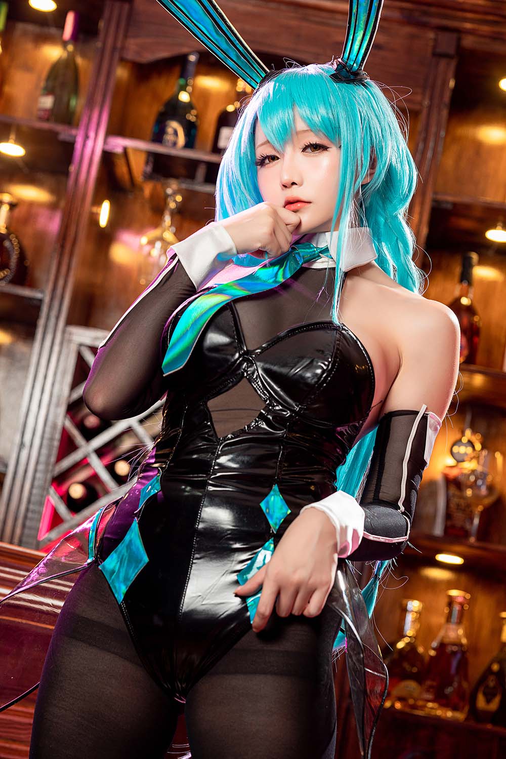 星之迟迟 – 纯白と漆黑《树城》 Cosplay-第2张