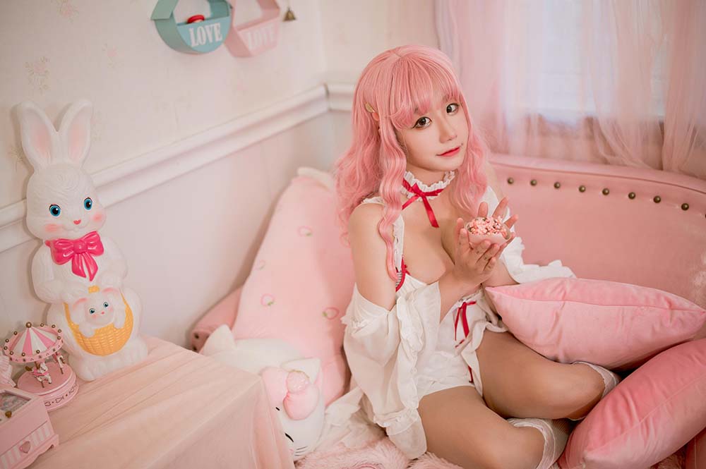 穆零Mu0 – 女仆 Cosplay-第1张