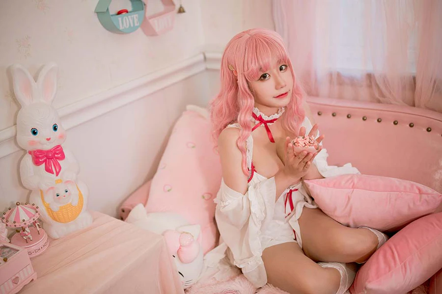 穆零Mu0 – 女仆 Cosplay-第1张