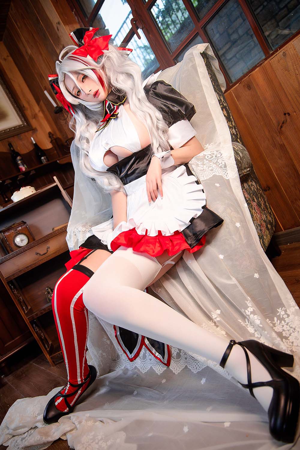 念念_D – 碧蓝航线欧根亲王 Cosplay-第1张