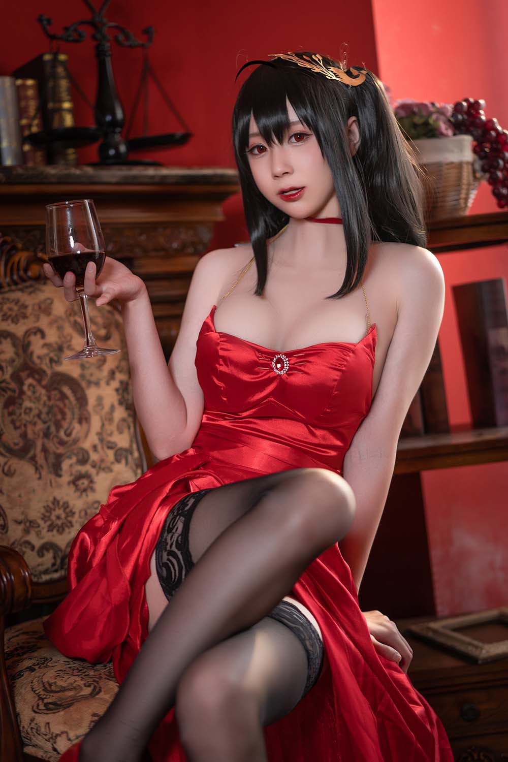 西园寺南歌写真 – 大凤 毒苹果 Cosplay-第1张