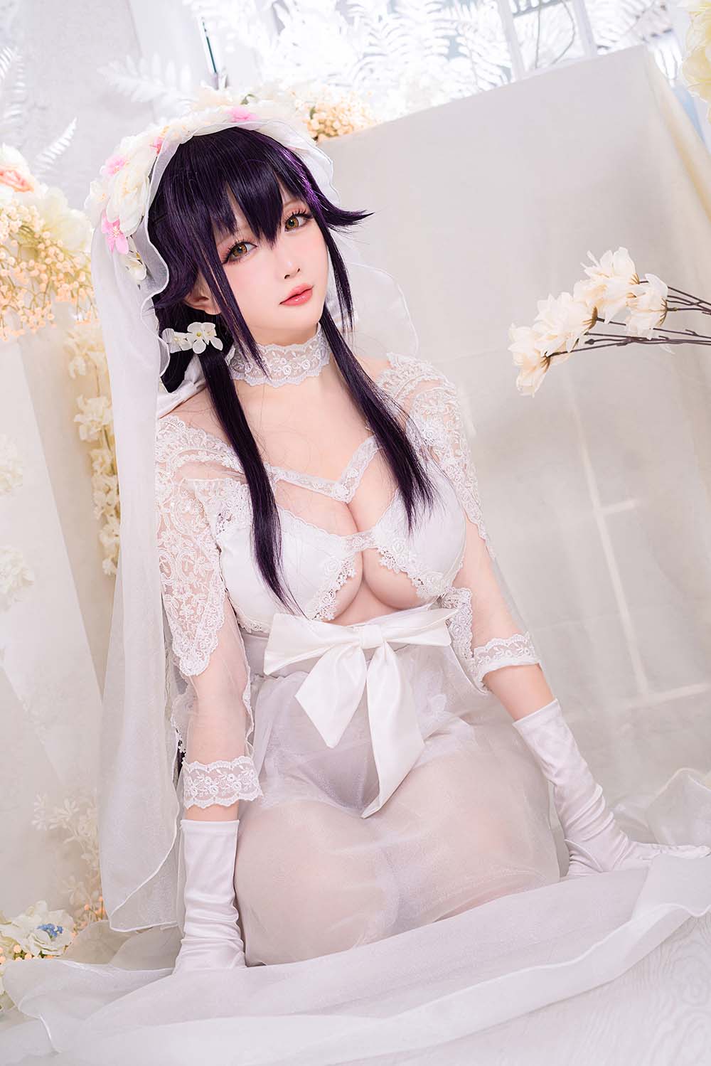 星之迟迟 – 纯白と漆黑《吾妻》 Cosplay-第1张