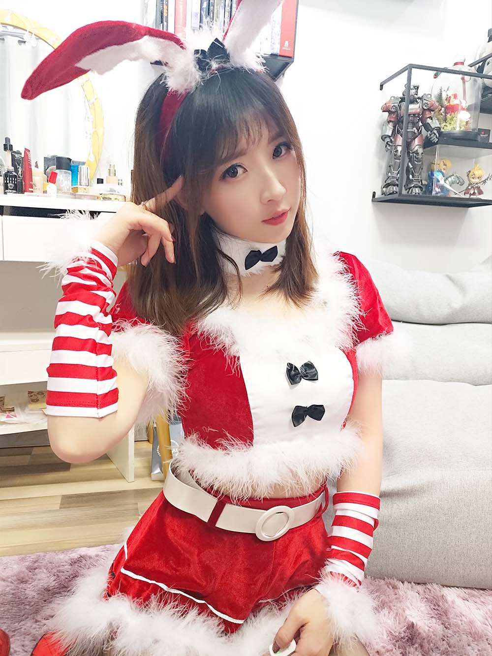 小女巫露娜 – 圣诞装 Cosplay-第1张