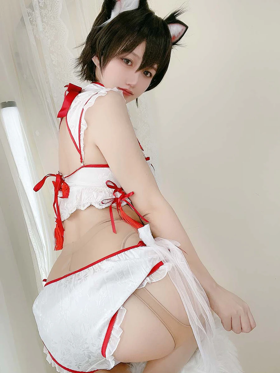 小仓千代w – 猫耳短发 Cosplay-第2张