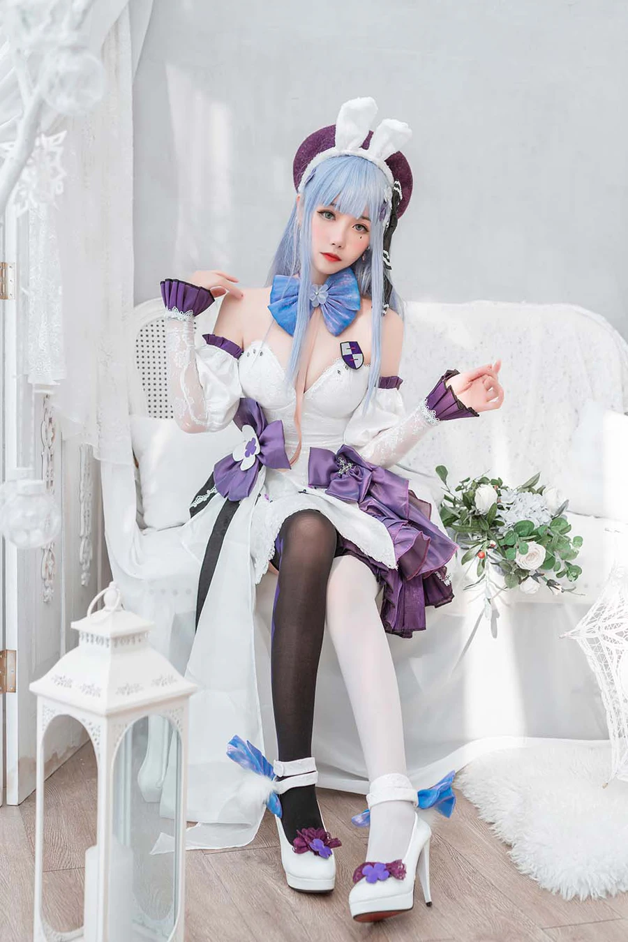 Momoko葵葵 – HK416 Cosplay-第1张