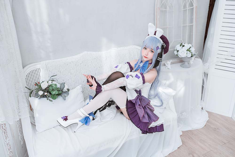 Momoko葵葵 – HK416 Cosplay-第2张