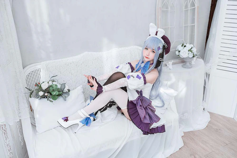 Momoko葵葵 – HK416 Cosplay-第2张
