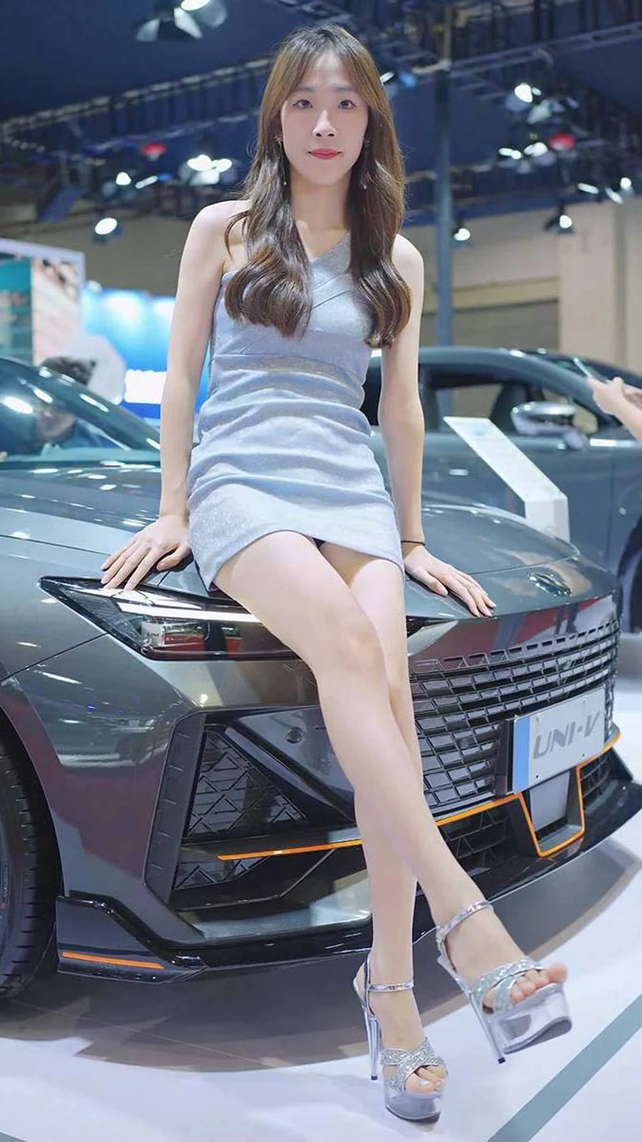2023 东莞秋季车展 Racing Model 长安汽车车模 01 街拍-第1张
