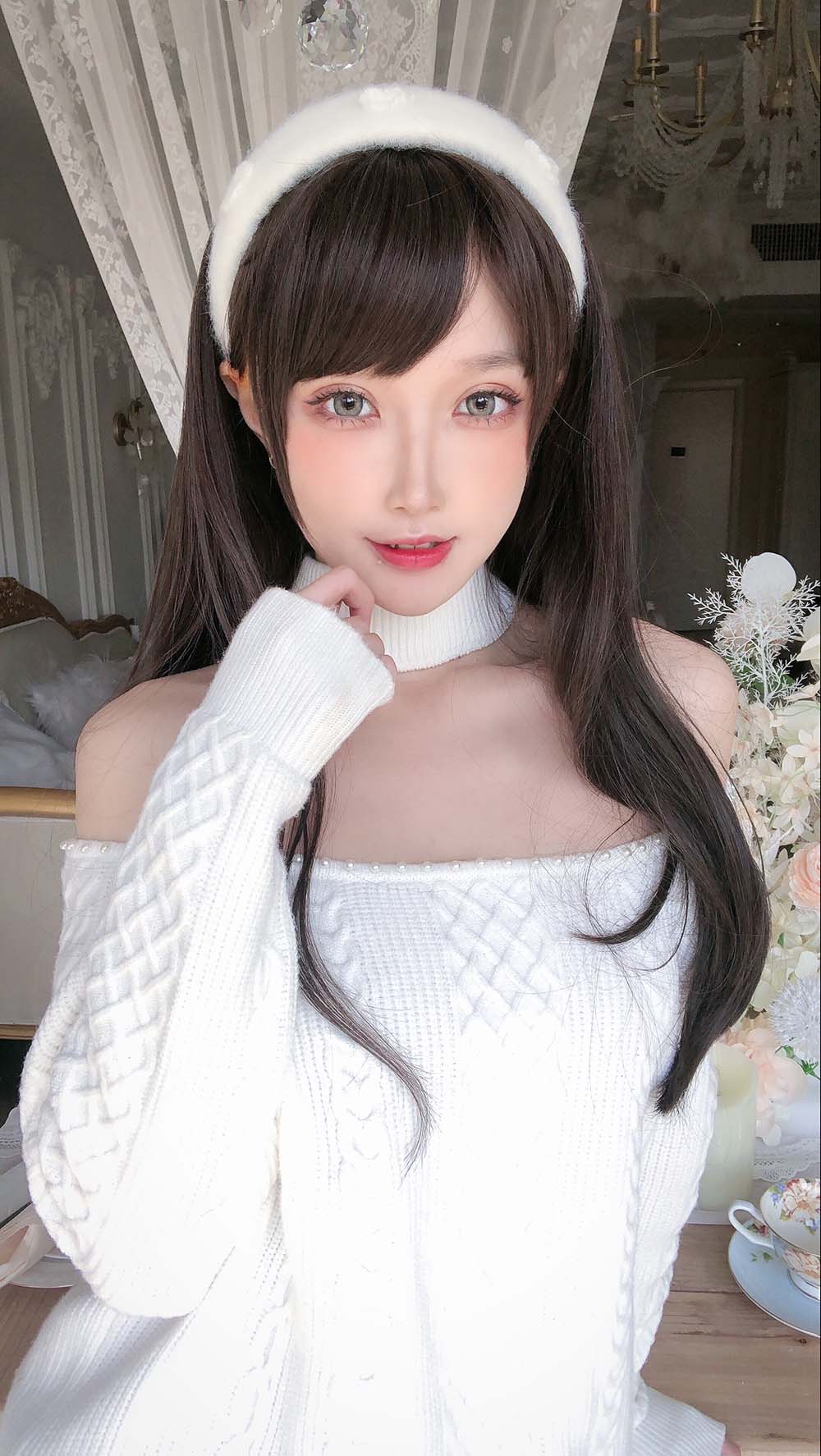 阿包也是兔娘 – 纯欲女友 Cosplay-第1张