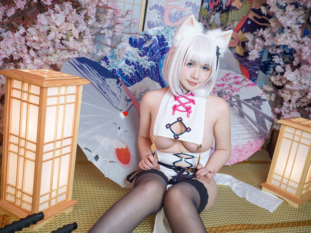 麻花麻花酱 – 魔太郎旗袍 Cosplay-第1张