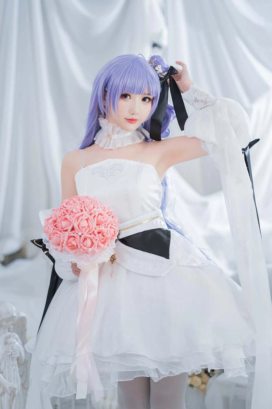 面饼仙儿 – 独角兽婚纱 Cosplay-第2张