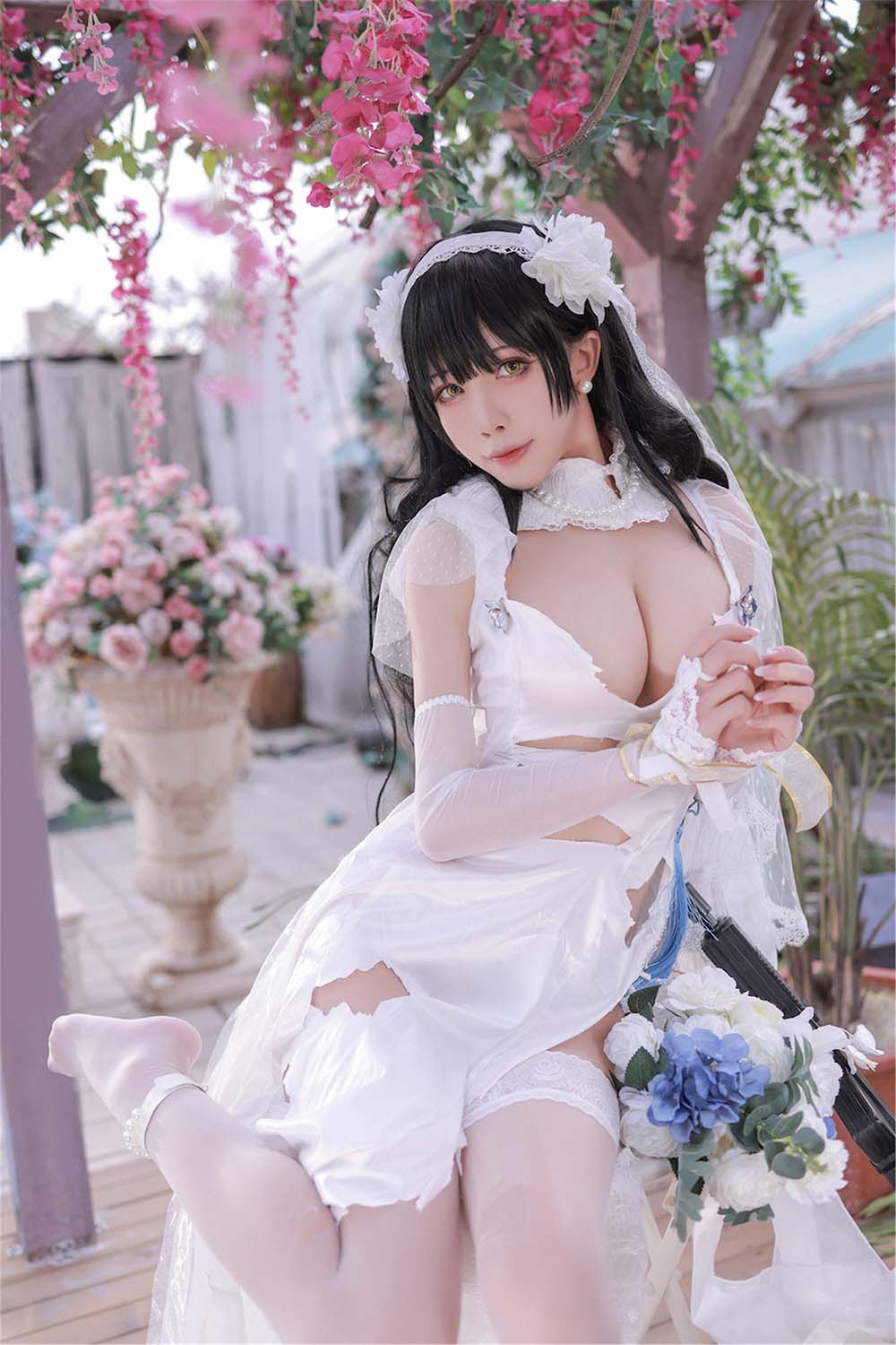 水淼aqua – 少女前线 OTS14 ＆Type95 Cosplay-第1张