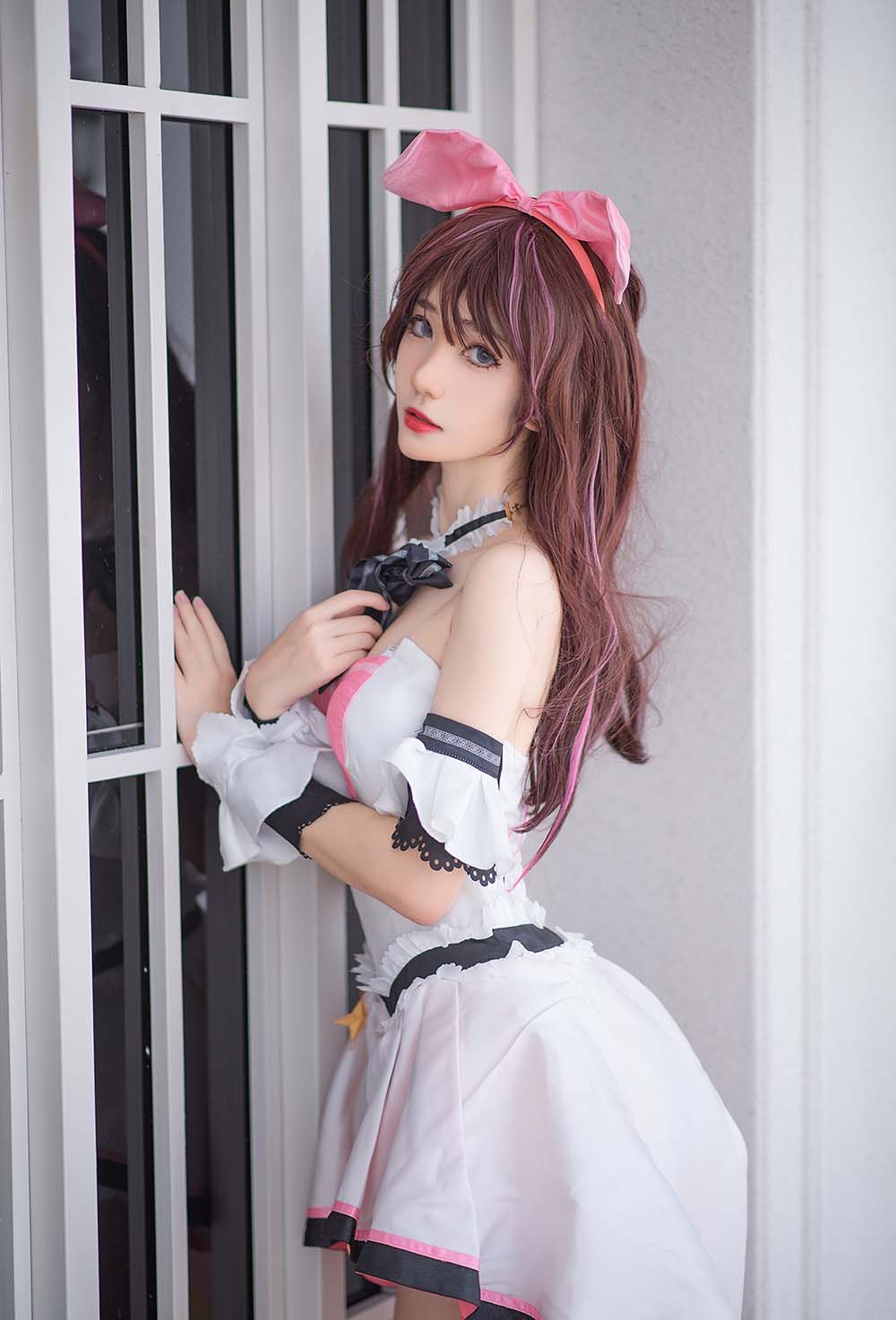 南桃Momoko – 爱礼服 Cosplay-第1张