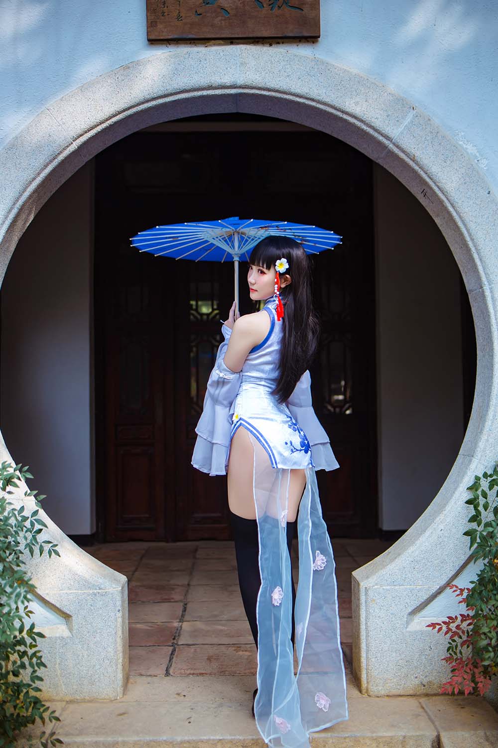 瓜希酱 – 碧蓝航线 逸仙 Cosplay-第2张