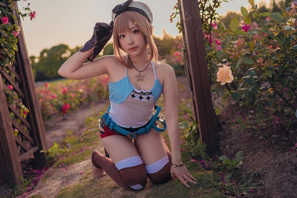 Mime弥美 – 莱莎的錬金工房 Cosplay-第2张