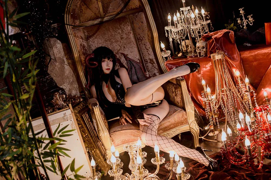 九曲Jean – 大凤魅魔 Cosplay-第1张