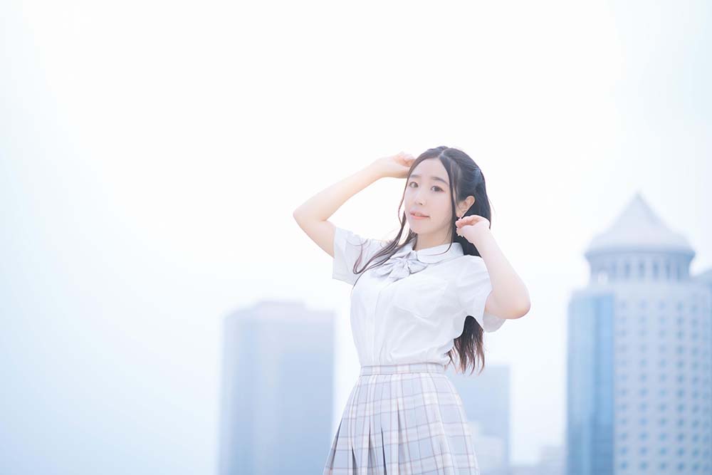 穆零Mu0 – 天台jk Cosplay-第2张