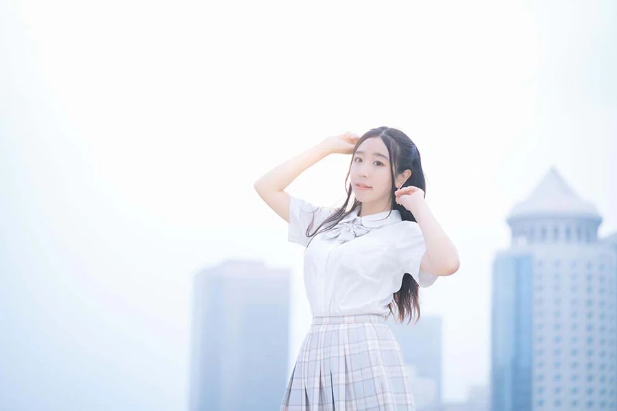 穆零Mu0 – 天台jk Cosplay-第2张