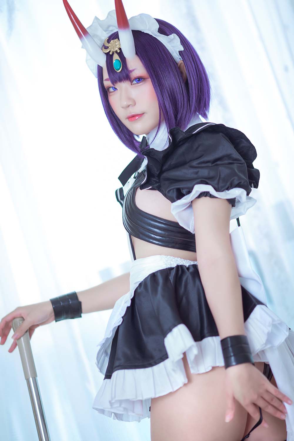 Mime弥美 – 酒呑童子女仆 Cosplay-第1张