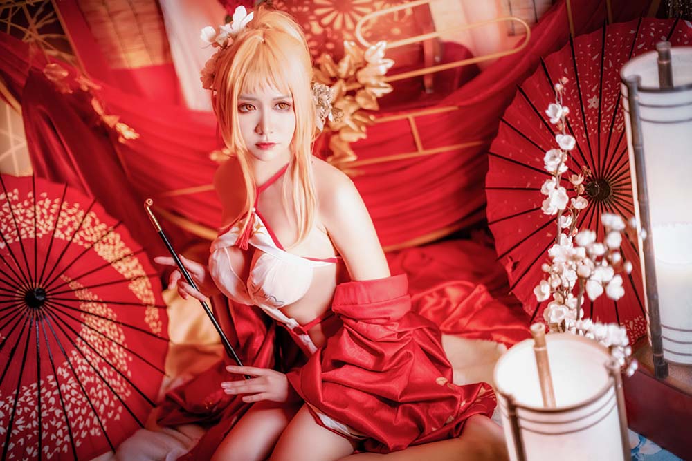 阮邑_Fairy – 光荣 凉夜香雪 Cosplay-第2张