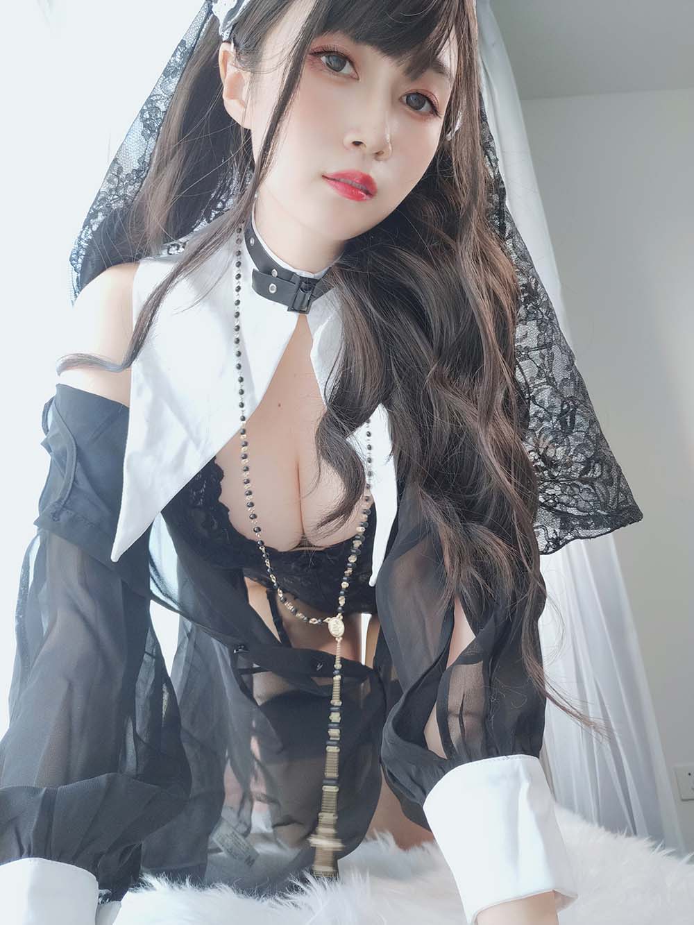白银 – 蕾丝修女 Cosplay-第2张