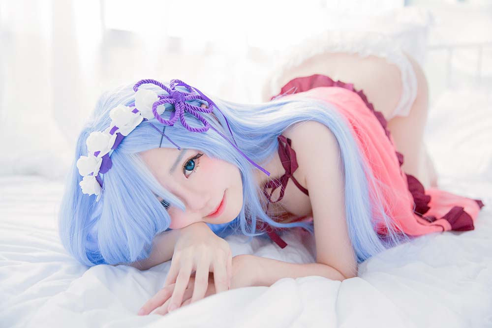 Sally Dorasnow – Rem Sleep Wear Cosplay-第1张