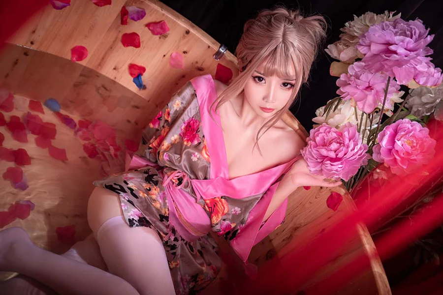 面饼仙儿 – 浴缸花香 Cosplay-第1张