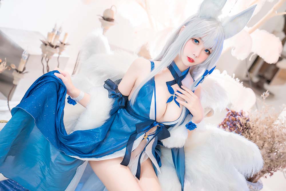 Momoko葵葵 – 信浓礼服 Cosplay-第1张