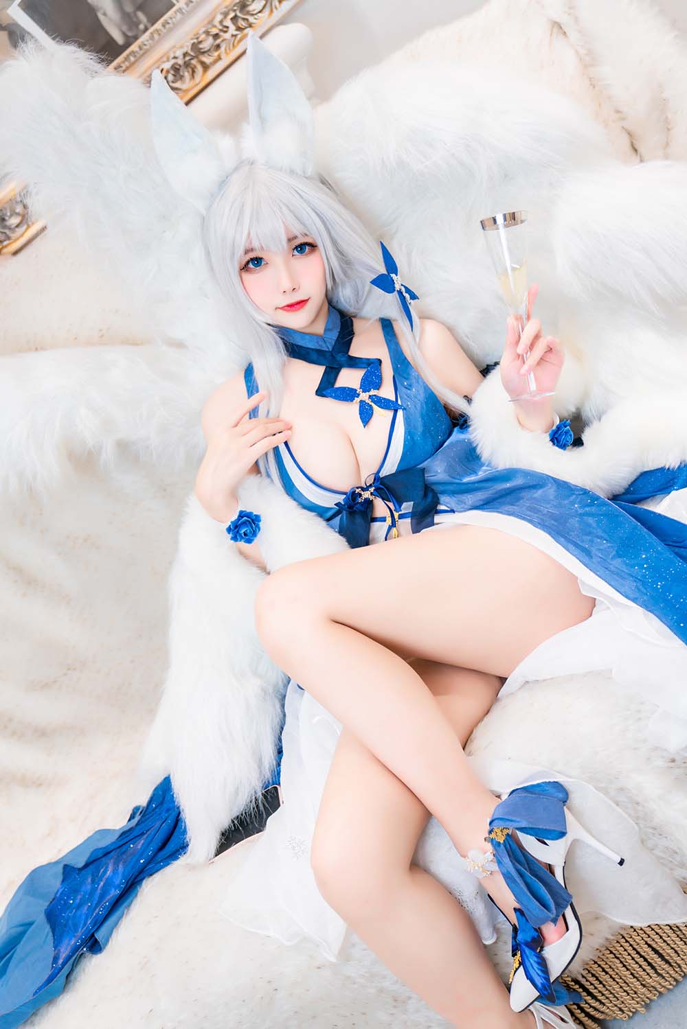 Momoko葵葵 – 信浓礼服 Cosplay-第2张