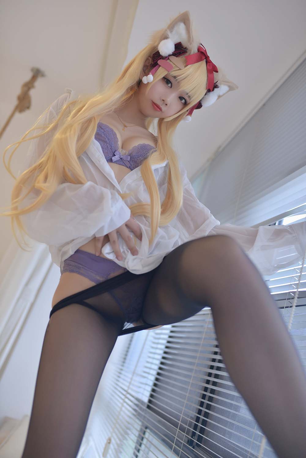 雪琪 – 千岛酱猫耳 Cosplay-第2张