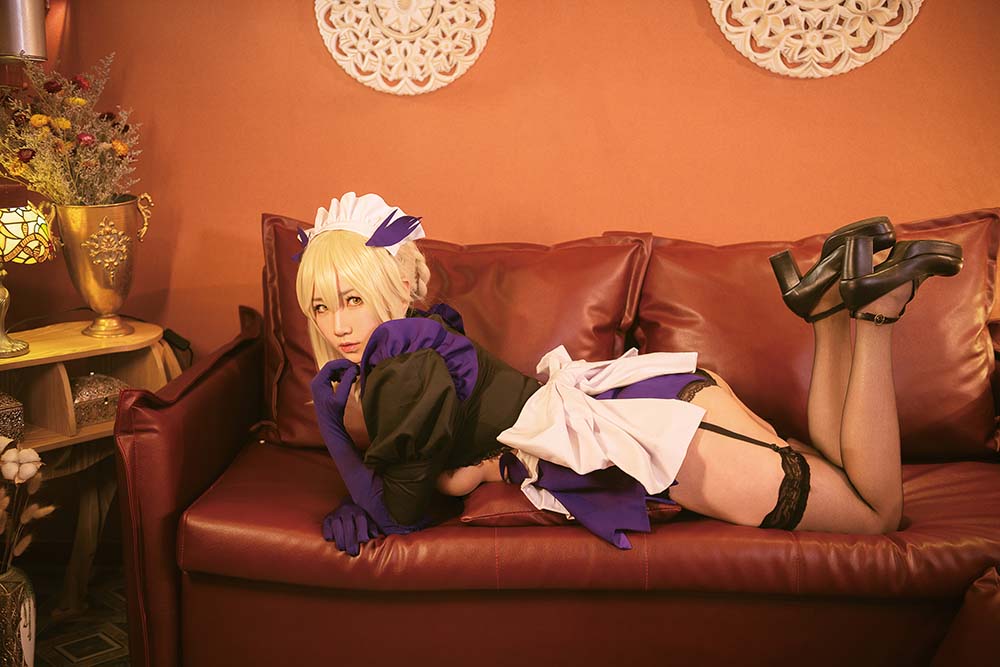 是本末末 – 黑枪呆 Cosplay-第1张