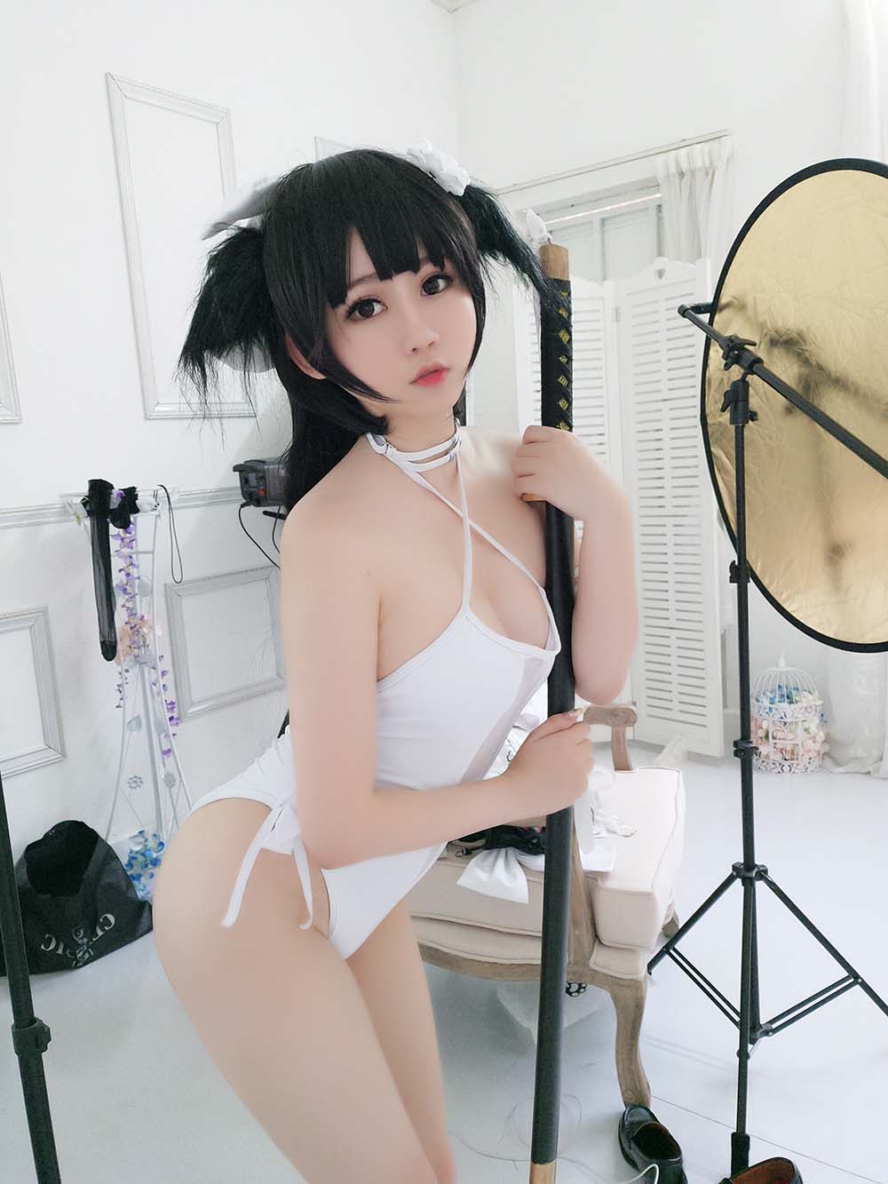 蜜桃少女是依酱呀 – 爱岩 Cosplay-第1张