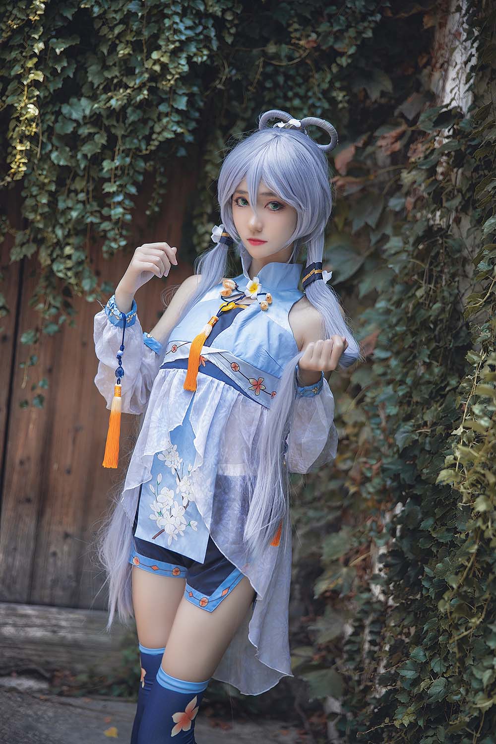 南桃Momoko – 洛天依花语嫣然 Cosplay-第2张