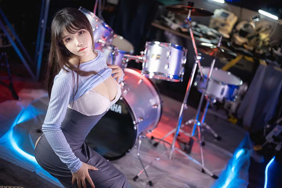 抱走莫子aa – 吉他妹妹 Cosplay-第2张