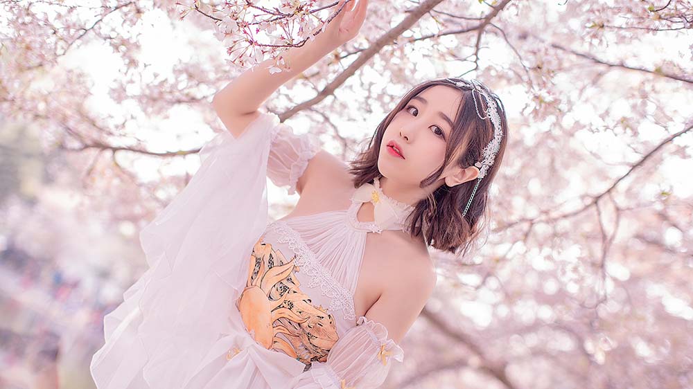穆零Mu0 – 花情 Cosplay-第1张
