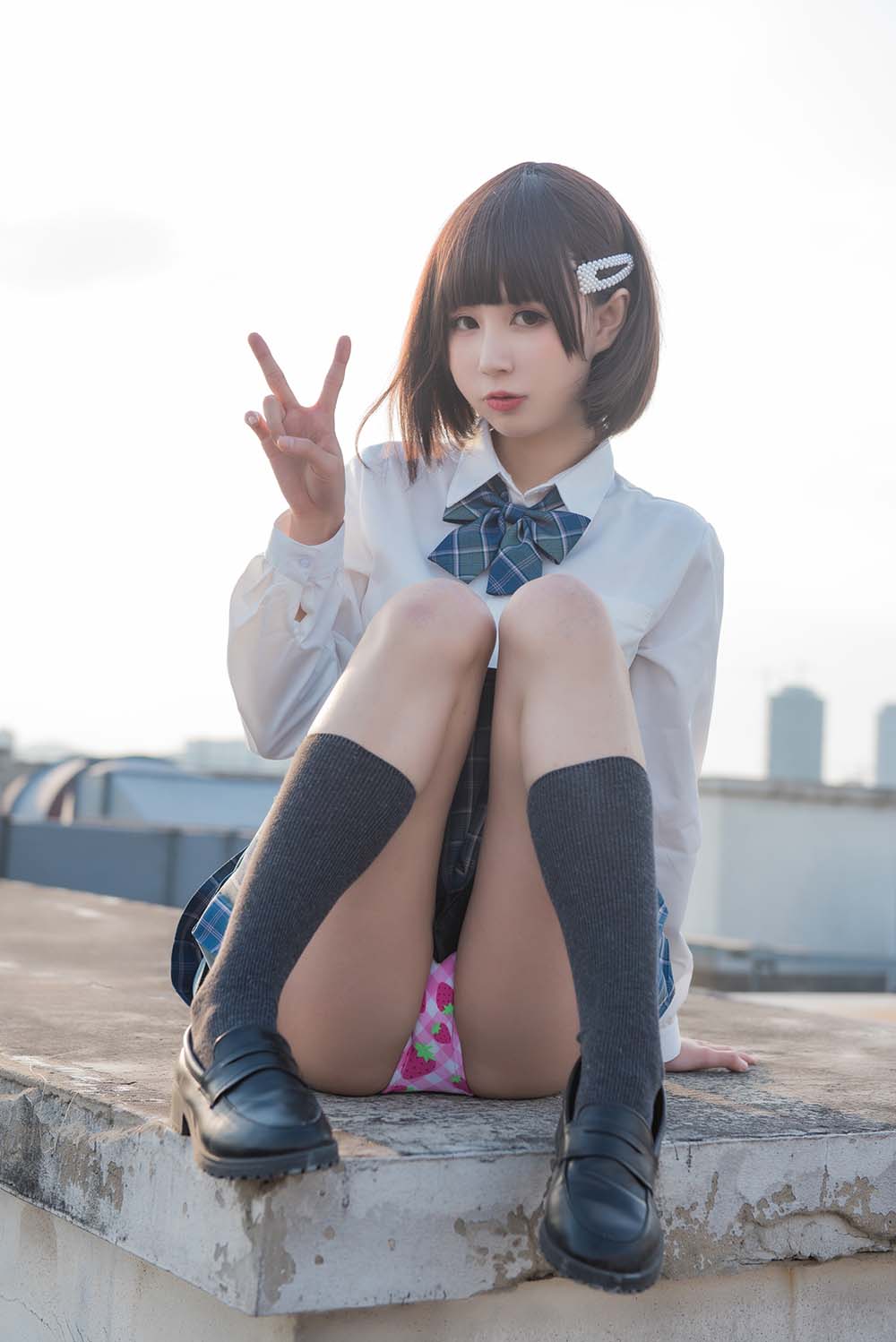 西园寺南歌写真 – 少女裙 Cosplay-第2张
