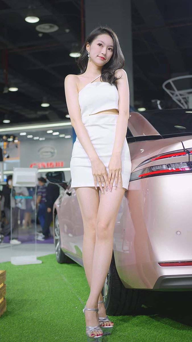NO.0495 2023 广州华南车展 Racing Model AION车模05 街拍-第1张
