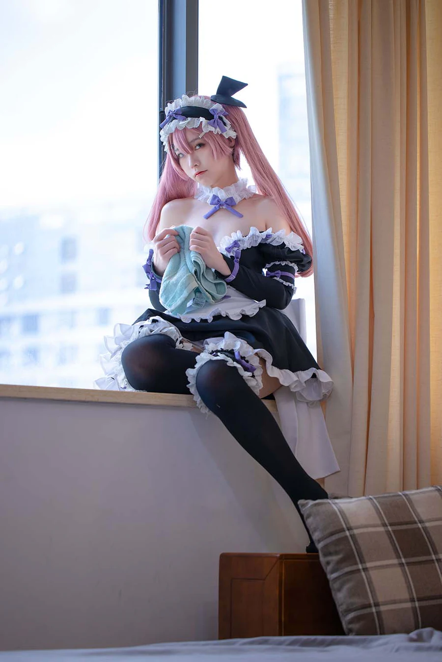 G44不会受伤 – lade女仆 Cosplay-第1张