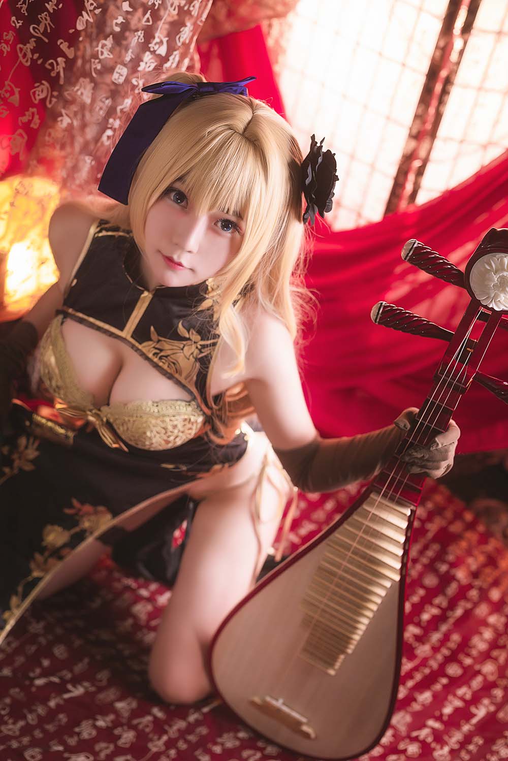 香草喵露露 – 潘金莲 Cosplay-第2张