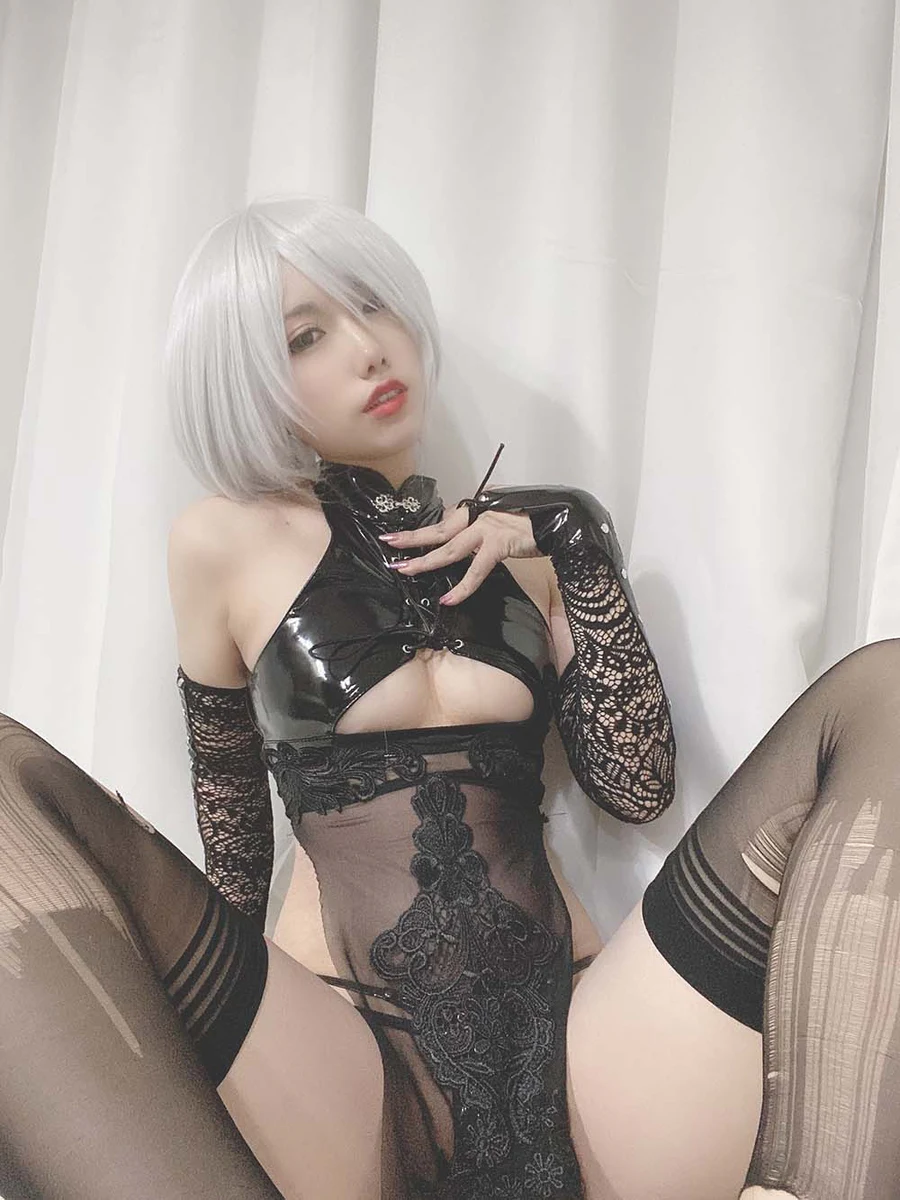 一北亦北 – 2B旗袍自拍 Cosplay-第1张