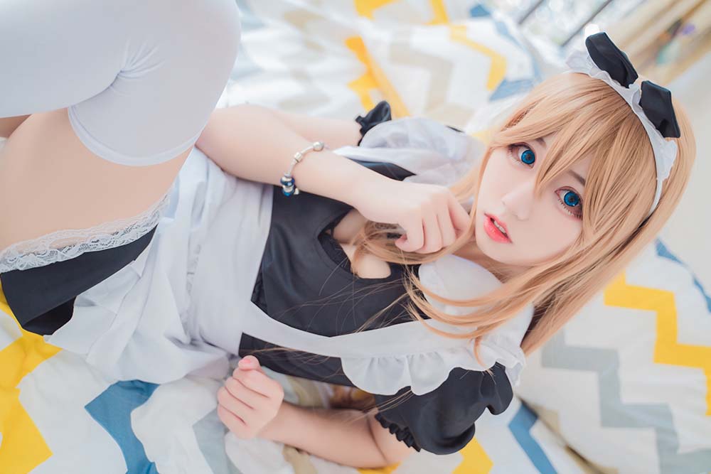 猫君君MaoJun – 猫猫的女仆装 Cosplay-第2张