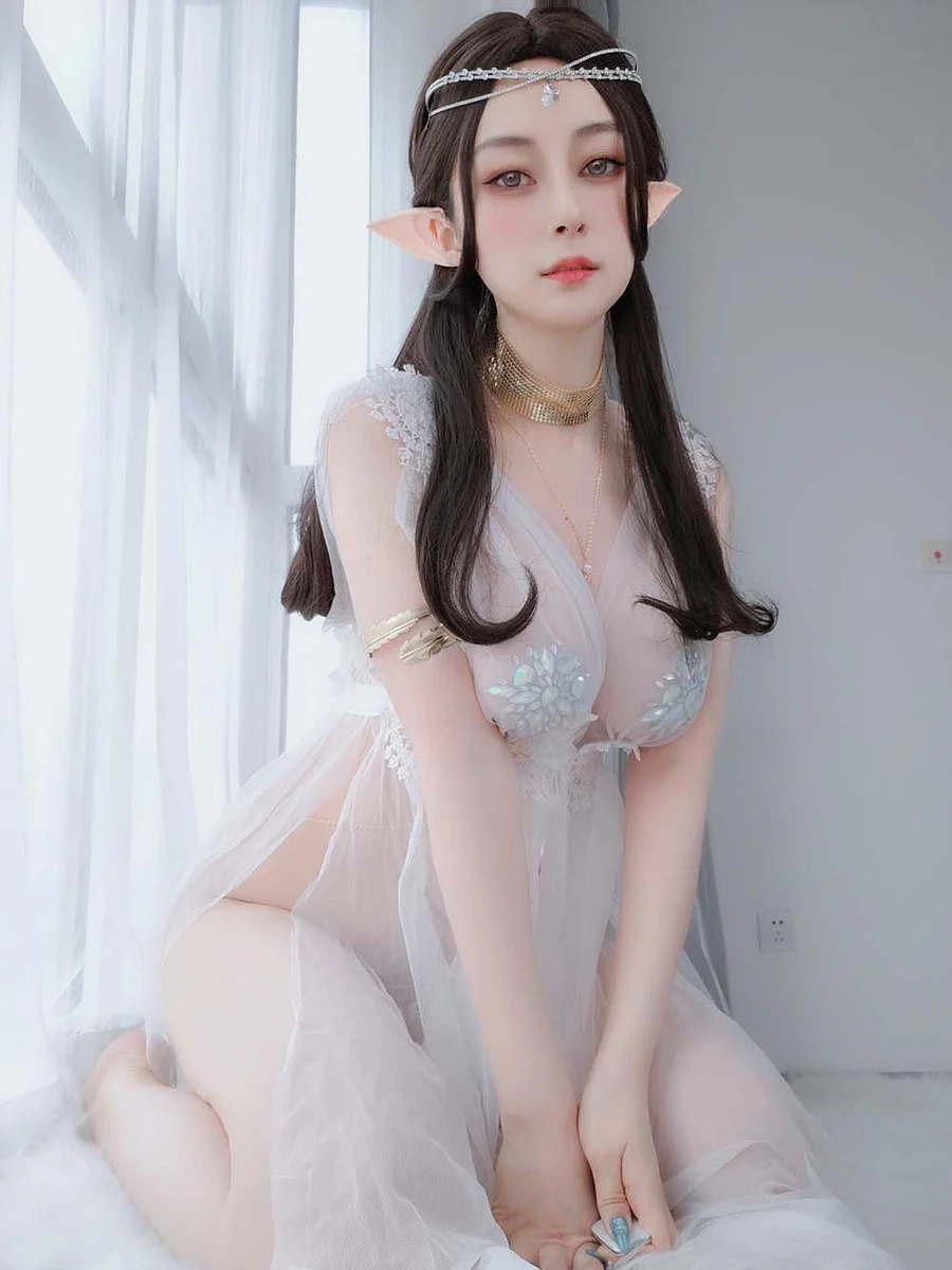 白银 – 精灵宝石内衣 Cosplay-第1张