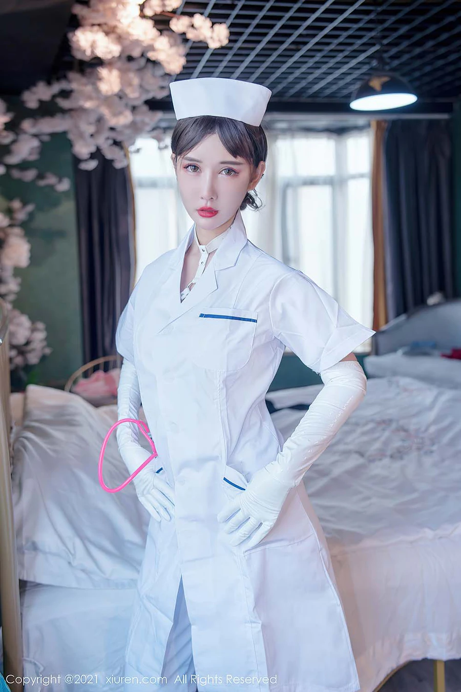 [Xiuren秀人网]2021.11.09 NO.4187 魔鬼身材天使面容丰乳肥臀 夏沫沫tifa Xiuren秀人网-第1张