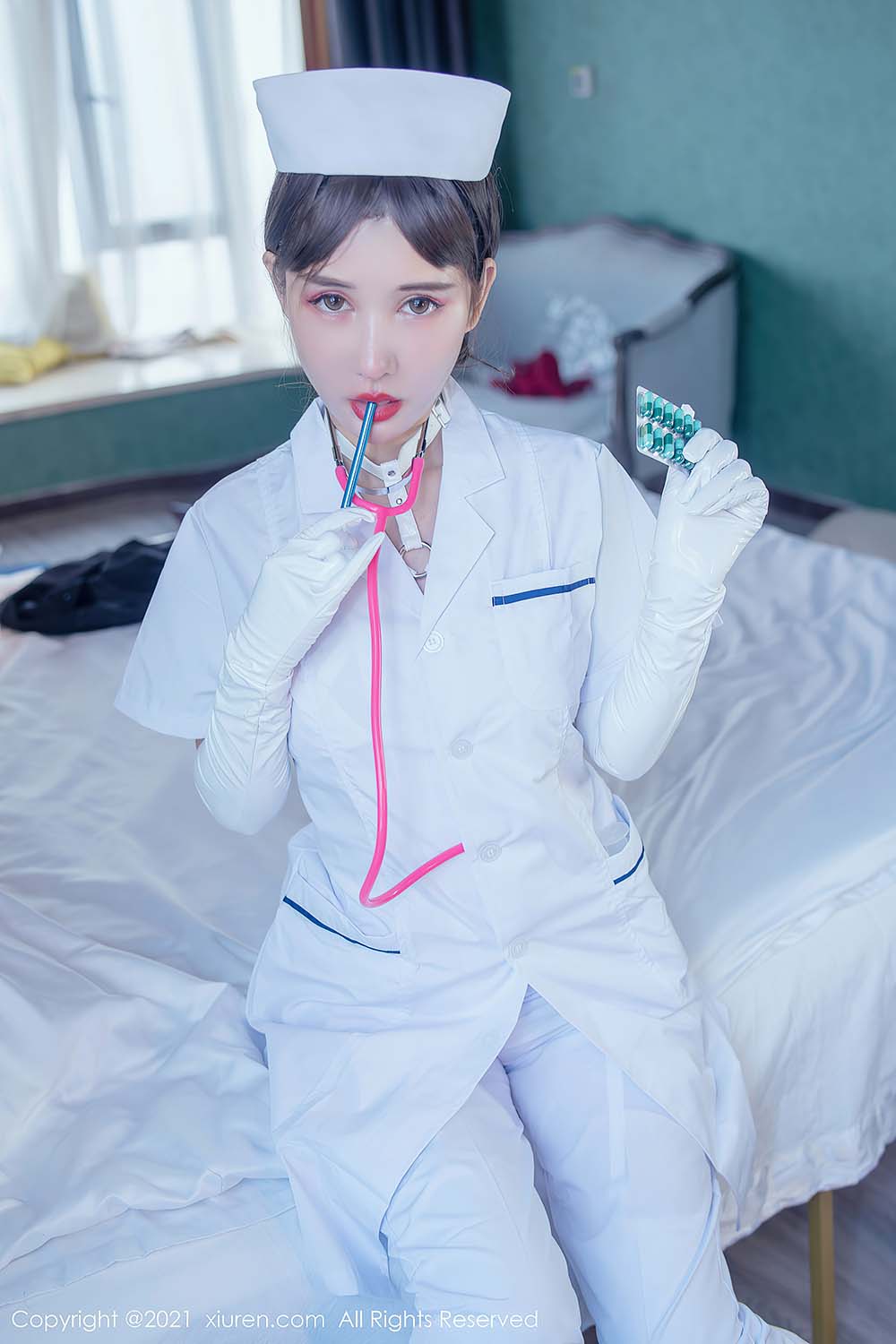 [Xiuren秀人网]2021.11.09 NO.4187 魔鬼身材天使面容丰乳肥臀 夏沫沫tifa Xiuren秀人网-第2张