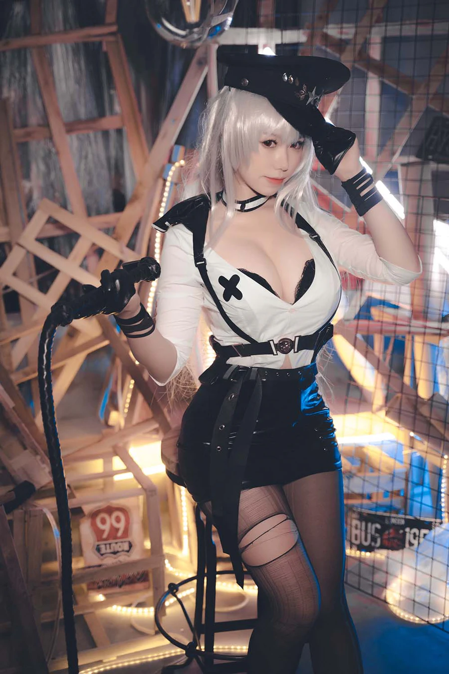 芋圆侑子SJ_ – 甘古特监狱服 Cosplay-第1张